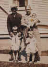 Carl and Louise Heinrich with grandchildren