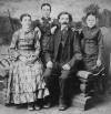 John and Theresa (Brokesh) Pecha family, ca 1880