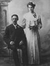 Andrew and Helga (Ludvigson) Pederson, ca 1905